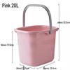 ZISIZ Heavy-Duty Rectangular Plastic Bucket