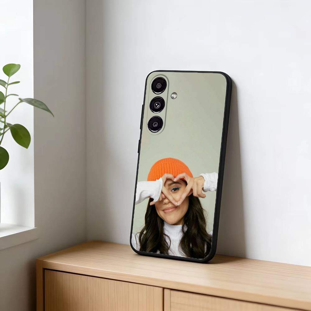 J-Jenna Ortega Phone Case For Samsung Galaxy A13,21s,22,31,32,52,53,71,72,73,Soft Black Cover