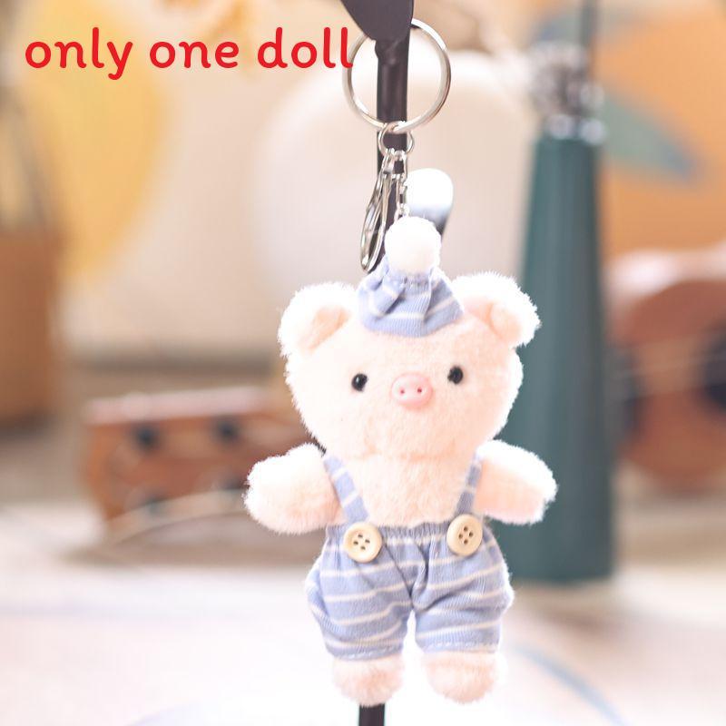 Plush Pig Keychain With Floral Dress For Kids And Adults