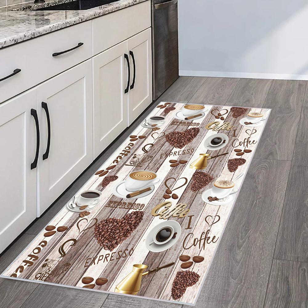 

Моющийся нескользящий напольный ковер Rovigo Home с цифровой печатью RVGHOME2059 50 x 80 коричневый