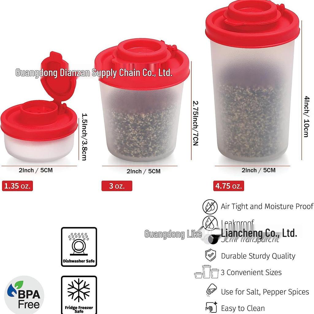 Mini Salt and Pepper Spice Shaker Bottle