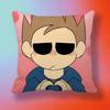Anime Eddsworld Tom  Pillow cover Soft Microfiber Pillowcase Home Sofa Decor Surprise Decorative printed