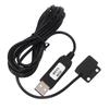 USB Magnetic Sensor Switch Customizable Black ABS Widely Compatible USB Keyboard Switch Cable for Printer Monitoring