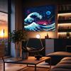 Great Wave Off Kanagawa Tapestry  Vibrant Wall Hanging for Bedroom and Living Room Decor Ideal Gift for Art Lovers