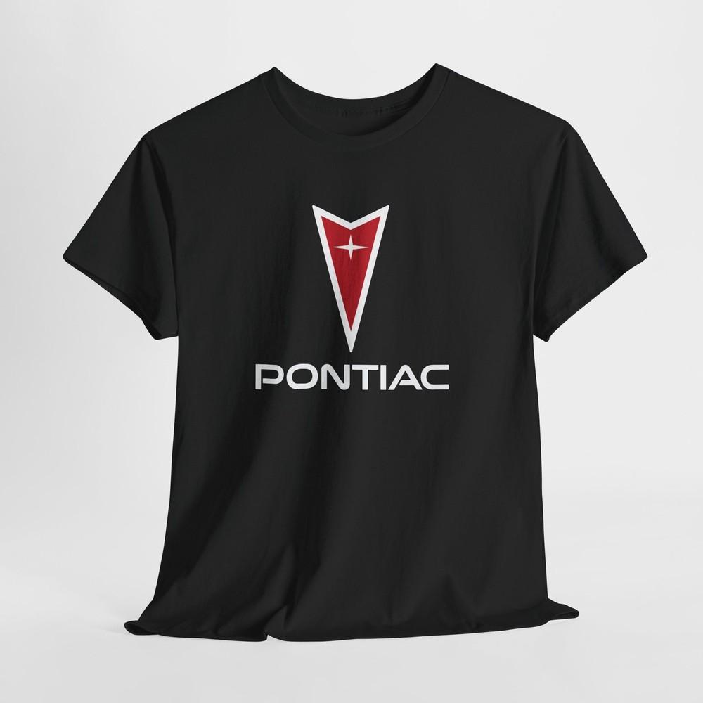 

Pontiac Black T-Shirt – Unisex Classic Car Tee for Men or Women 2XL