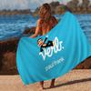 Fashion P-Paul Frank Microfiber Blanket Quick Drying Beach Towels Oversized Printing Super Absorbent Pool Towel Blanket