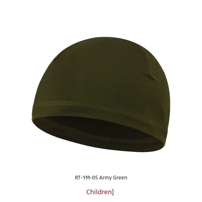

Kerui Cross-Border Bicycle Helmet Small Hat Dry Head Breathable. East Kids Hat Cycling Speed Sports Hot Sale Liner RT-YM-05 Army Green All yards