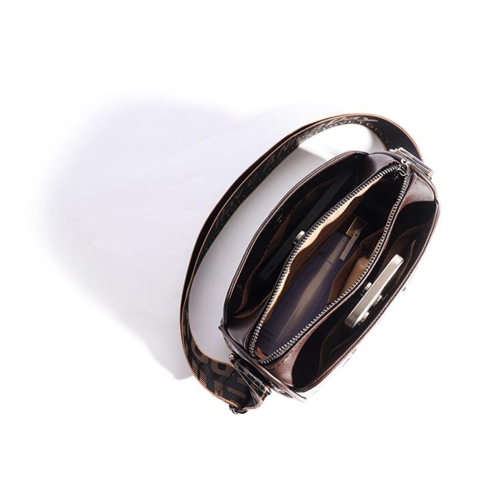 Women's Shoulder Bag Famous Brand Elephant Embroidered Female Messenger Bags Wallet High Quality Leather Girl