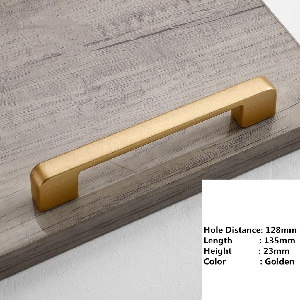 Handles Drawer Cabinet Furniture Kitchen Handles for Cabinet Knob Door Drawer Furniture Kitchen Knob Golden Simplicity Hardware