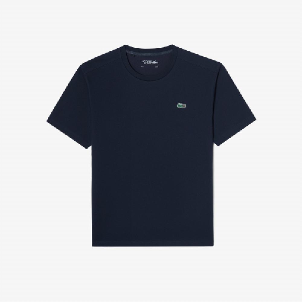 

LACOSTE Common Coolmax Текстурированная футболка с короткими рукавами [Темно-синий]