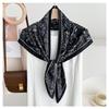 Women Fashion Multifunctional Thin Triangular Scarf Sun Protection Decorative Neck Shawl