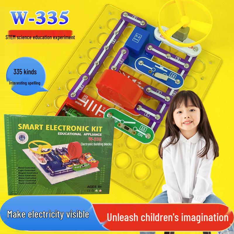 Physics Experiment Circuit Blocks for Kids - Educational STEAM Toy