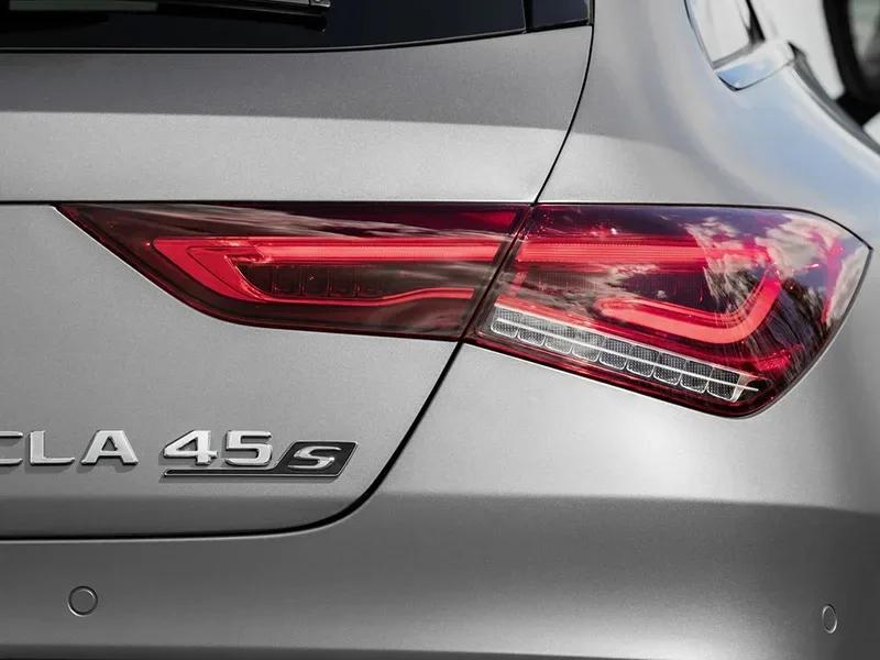 3D Letters CLA 45 S ABS Emblem TURBO 4matic for  Benz AMG Car Fender Trunk C117 C118 CLA45S Sticker Auto Accessories