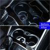 Autokonsole Armlehne Wasserbecherhalter Dekoration Rahmenabdeckung Verkleidung für BMW 3er G20 G28 Innen ABS