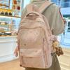 Schoolbag New Schoolbag Women's High Value Star Embroidery Korean Ins College Style Junior High School Students Multi-compartment Backpack