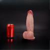 7 Inch Thick Dual Density Silicone Dildo, Realistic Suction Cup Dildo, Soft Texture G-Spot Design, Body-Safe Adult Intimate Product for Couples