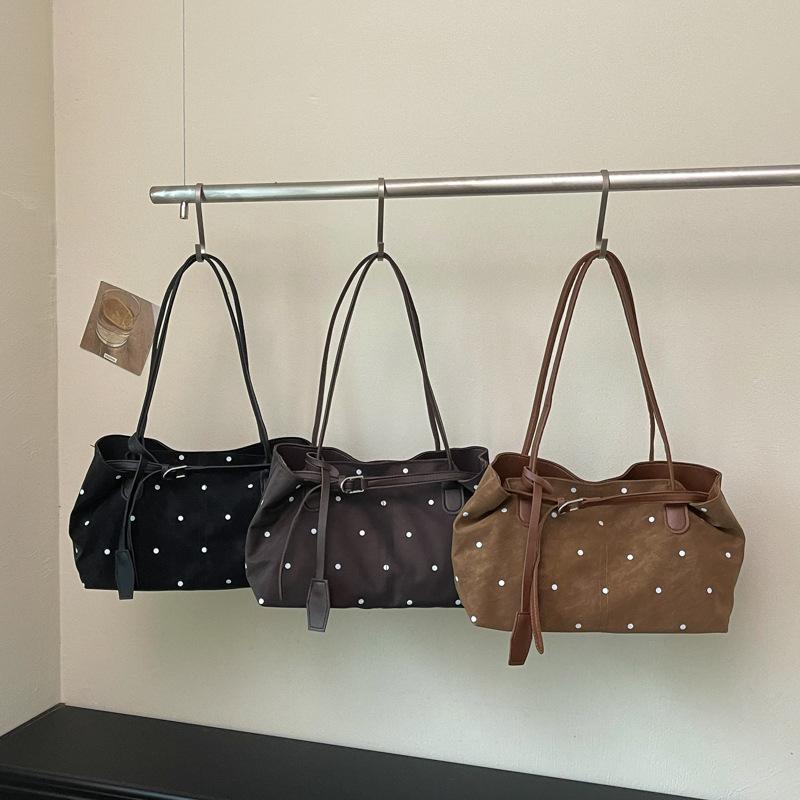 Underarm Single Shoulder Bag - Hand-held Vintage Casual Tote Bag - Large Capacity Commuter Bag