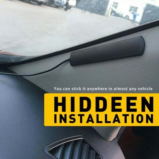 Car Interior Hidden Antenna Amplified Stereo AM/FM Electronic Radio Universal
