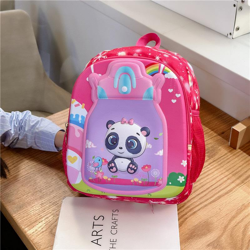 2025 Cartoon Kids' Backpack for Kindergarten & Elementary - Large Schoolbag for Boys & Girls