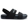 New Balance N Clay Casual Unisex Black Sandals (Unisex) One-Strap Sandals SD3601BKW