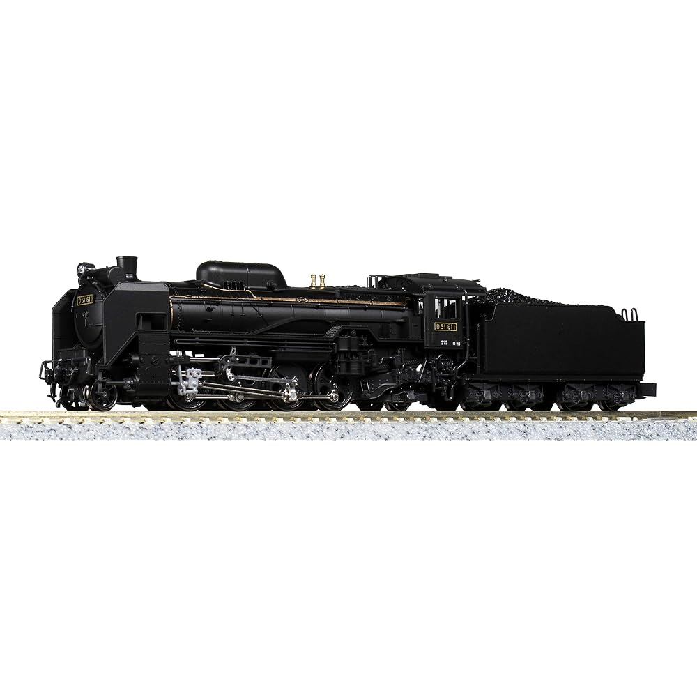 KATO N gauge D51 standard type 2016-9 model train steam locomotive