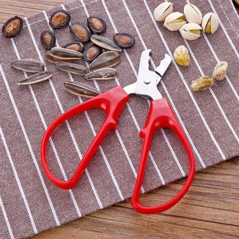 1PCS (Nikita) Stainless Steel Nut Seed Er Opener Peeling Pliers