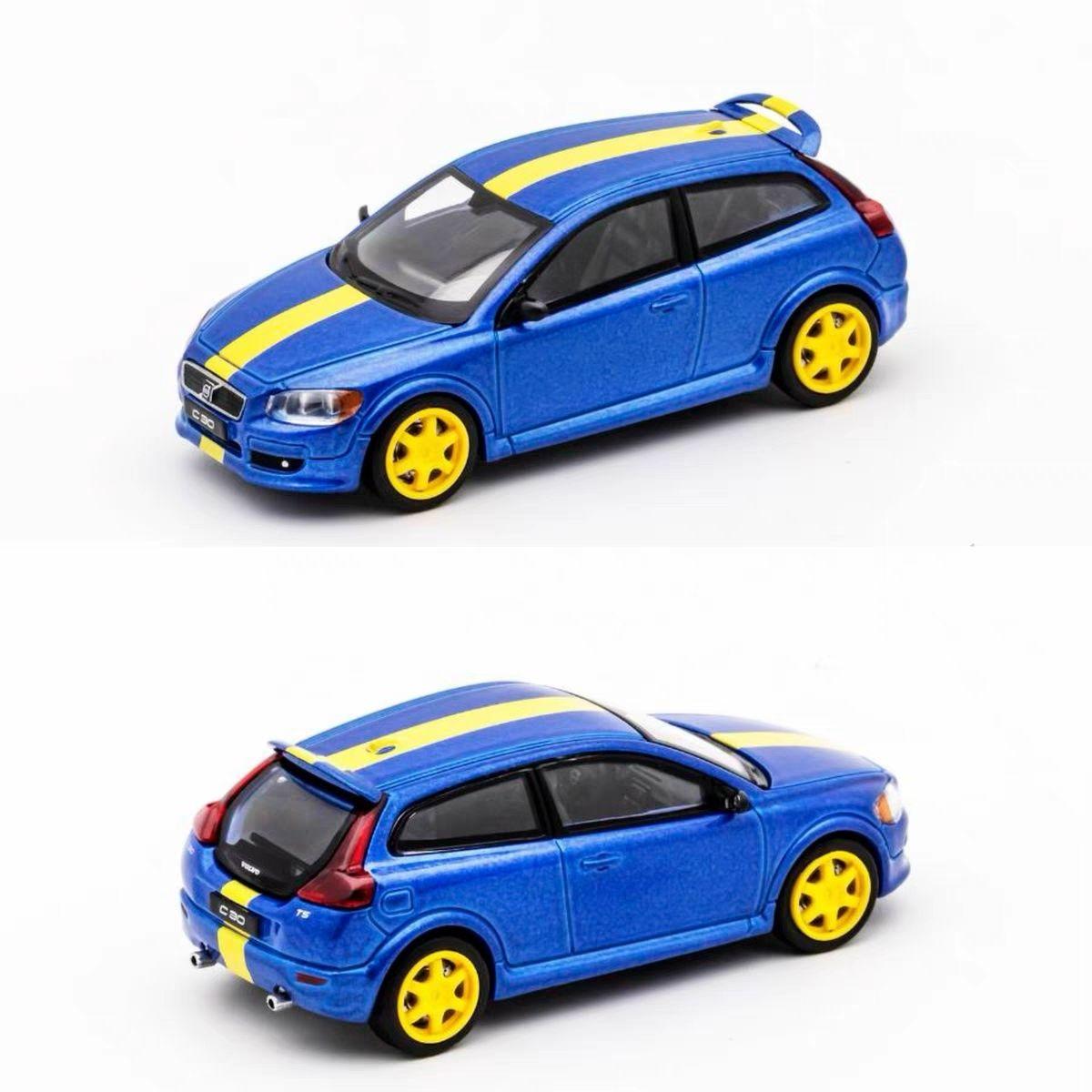

1:64 VOLVO C30 Литі Металеві Моделі Автомобілів та Іграшкові Транспортні Засоби Модель Автомобіля Масштабна Модель Іграшкові Автомобілі Для Дітей синій