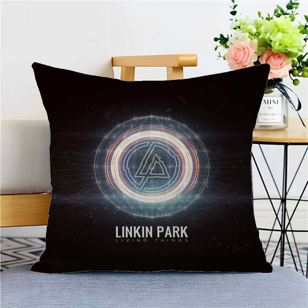 L-Linkin Hot Band Park Maple Design Cushion Cover Happy Autumn Harvest decor Holiday Decorati Pillow Cover