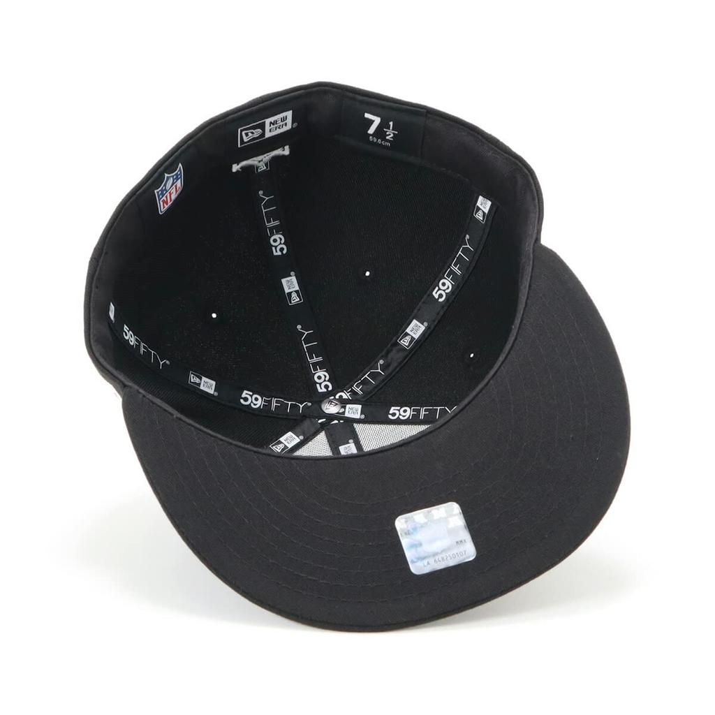 New Era NFL 59FIFTY Las Vegas Raiders Black Size Cap, 57.7cm
