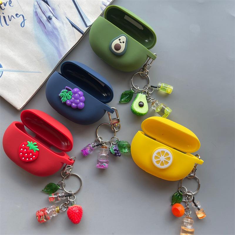Applicable to Shaoyin OpenDots ONE E110 Wireless Bluetooth Headset Case E110 Silicone Fruit Soft Case