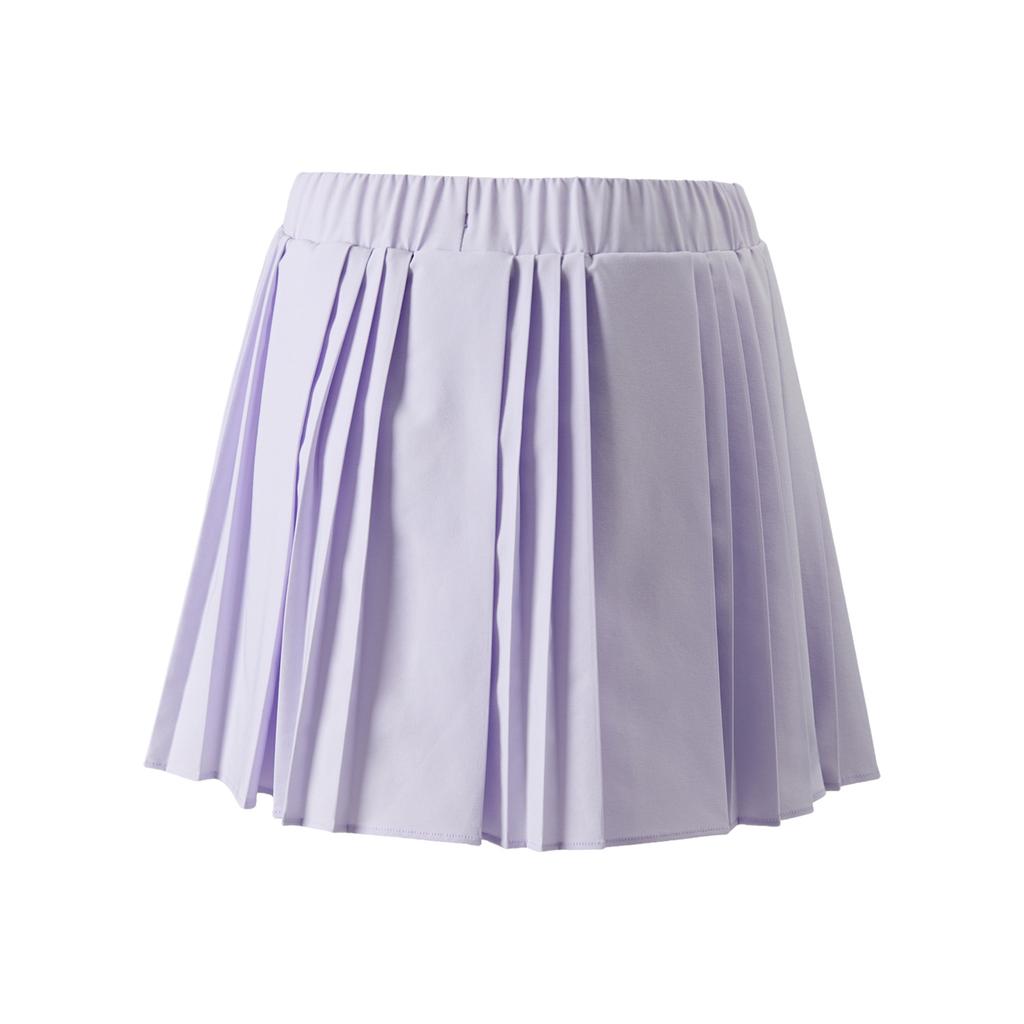 Li Ning Badminton Collection Casual Short Skirts Women's Naughty Purple ASKV290-3