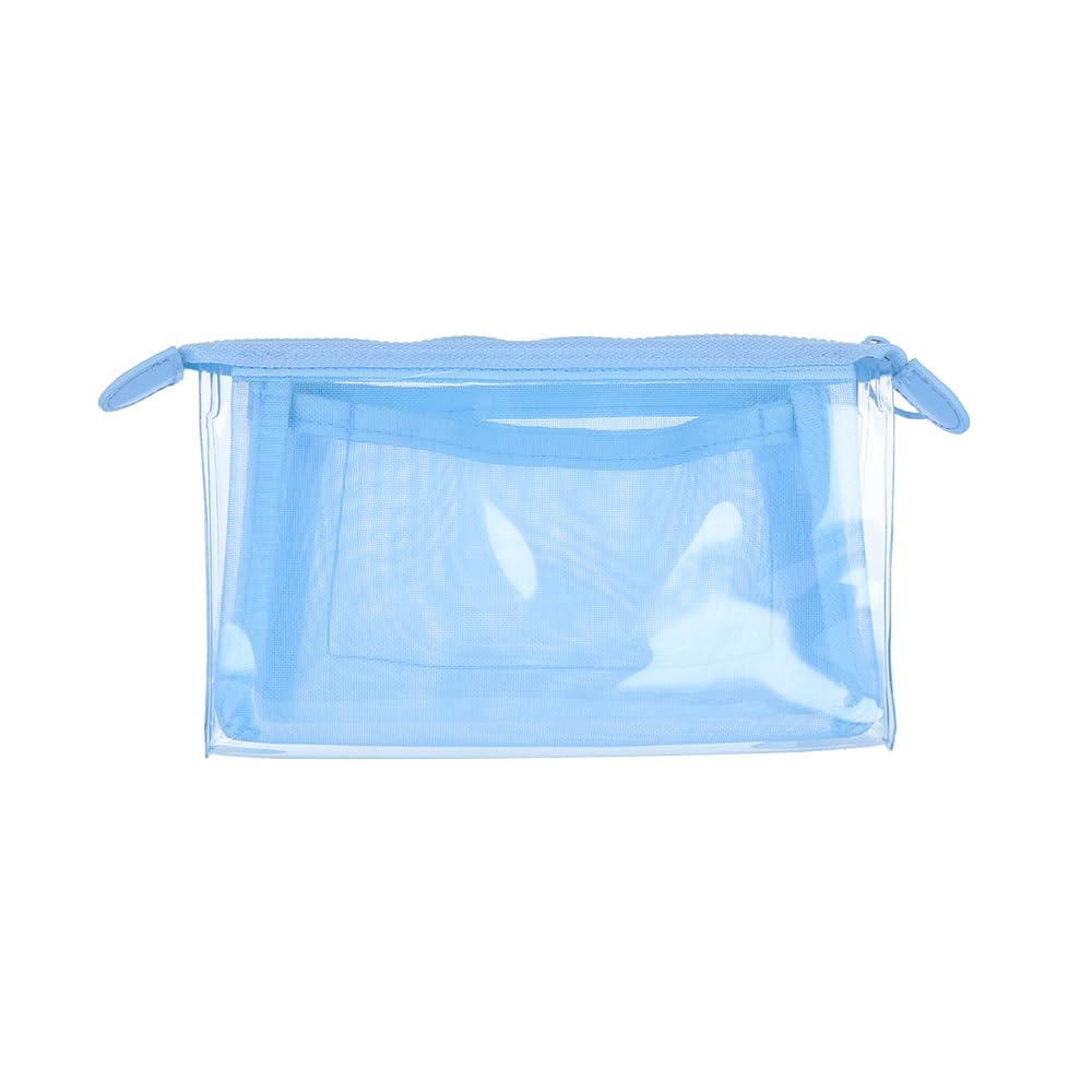 Sunstar Stationery Clear Pouch Mitte Nemophila Blue S2334836