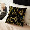 Gravity Falls Bill C-Cipher Cushion Cover Car Throw Pillow Case For Sofa Car Christmas Gift 40x40cm 45x45cm