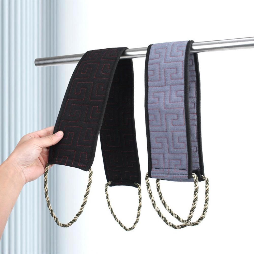 

Двосторонній рушник для чищення спини, подовжений рушник для купання спини, високоякісний ремінець для натирання спини, унісекс сірий