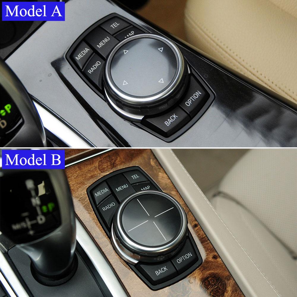 LHD RHD IDRIVE Consolă centrală Buton comutator multimedia Capacul cheii pentru BMW 3 5 6 7 X3 X4 X5 Seria F30 F31 F10 F11 F02 F06 F25
