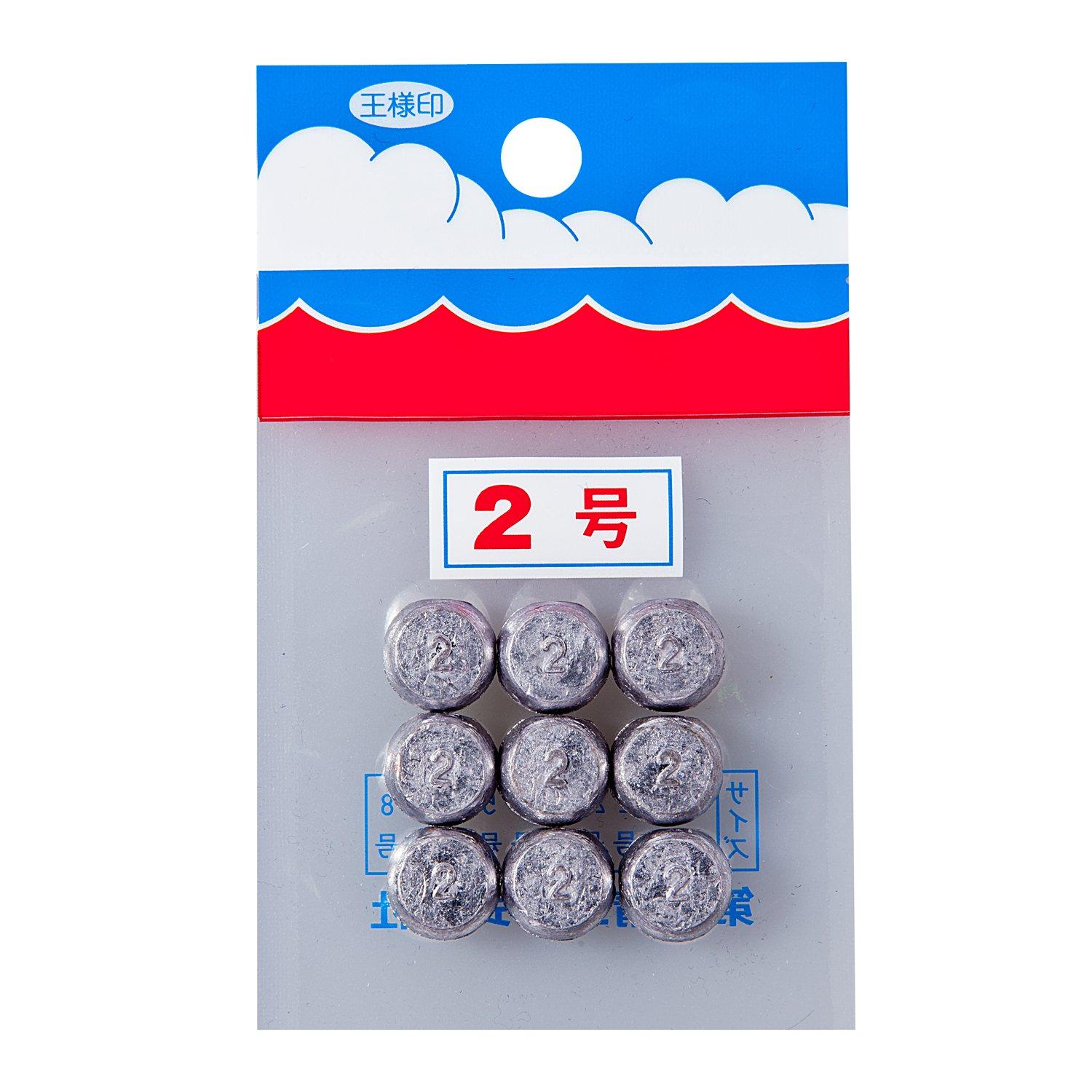 

Daiichi Seiko Fishing Sinker Drum, Size 2, 23018, Silver