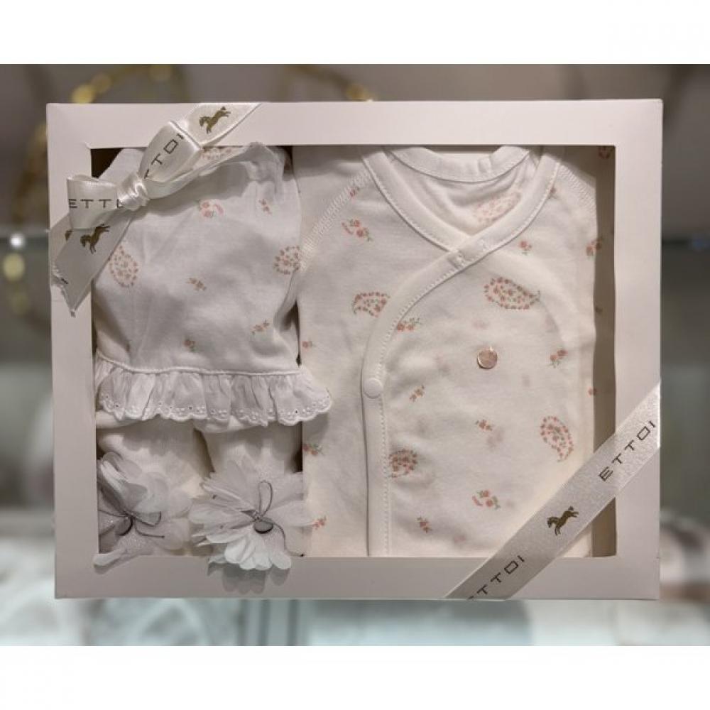 

Ettoi Baby Bodysuit X Lola Mo X Socks Set 07s117081w2 Ivory/3M(60)