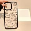 Acrylic Phone Case for iPhone 11 12 13 14 Pro 12 14 16 Pro Max for Samsung A16 A36 A56 S24 FE High-quality Painted Anti-fall Mobile Phone Case