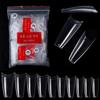 500pcs Clear French False Nail Tips Fake Nails Artificial Nails Manicure Tool