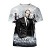 Fast and Furious 3D Print T-Shirts Men Women Street Casual Short Sleeve T Shirt Oversized Harajuku Y2k Tops Tees Kids Clothing