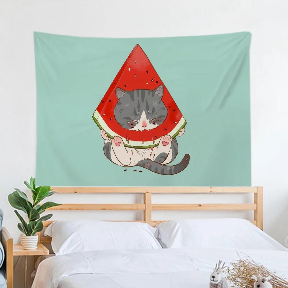 Гобелен «Ленивый кот» для украшения офиса — фото 7