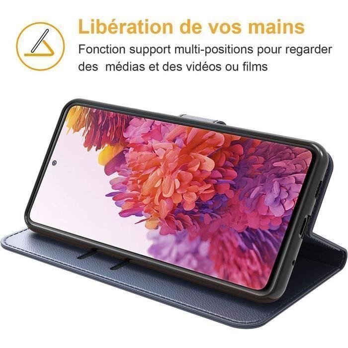 Coque de Protection - PROSHOP - Samsung S20 FE - Bleu Marine - Anti Rayure - Anti-Choc