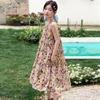 Blumen-Neckholder-Sommerkleid für Mädchen: Süßes Prinzessinnen-Outfit im koreanischen Stil für mittelalte und ältere Kinder