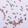 1 Pack White AB DIY Flatback Rhinestones Glitter for Nail Art Phone Case Decor