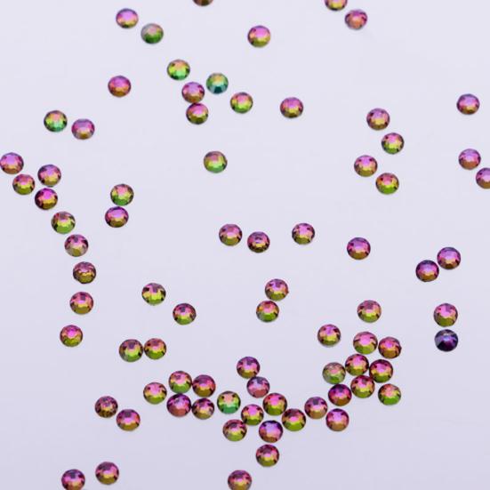 1 Pack White AB DIY Flatback Rhinestones Glitter for Nail Art Phone Case Decor