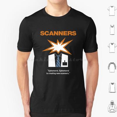 Scanners By David Cronenberg  1981 T Shirt Men Women Kids 6xl Cinematographer Directors Filmmaking Cinephile Films