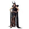 Halloween new sleeping spell evil witch costume tassel model punk wind horn vampire