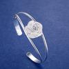 2023 New 925 Sterling Silver High Quality Simplicity Bead Romance Bracelet Chain For Woman Engagement Party Wedding JewelryGood product