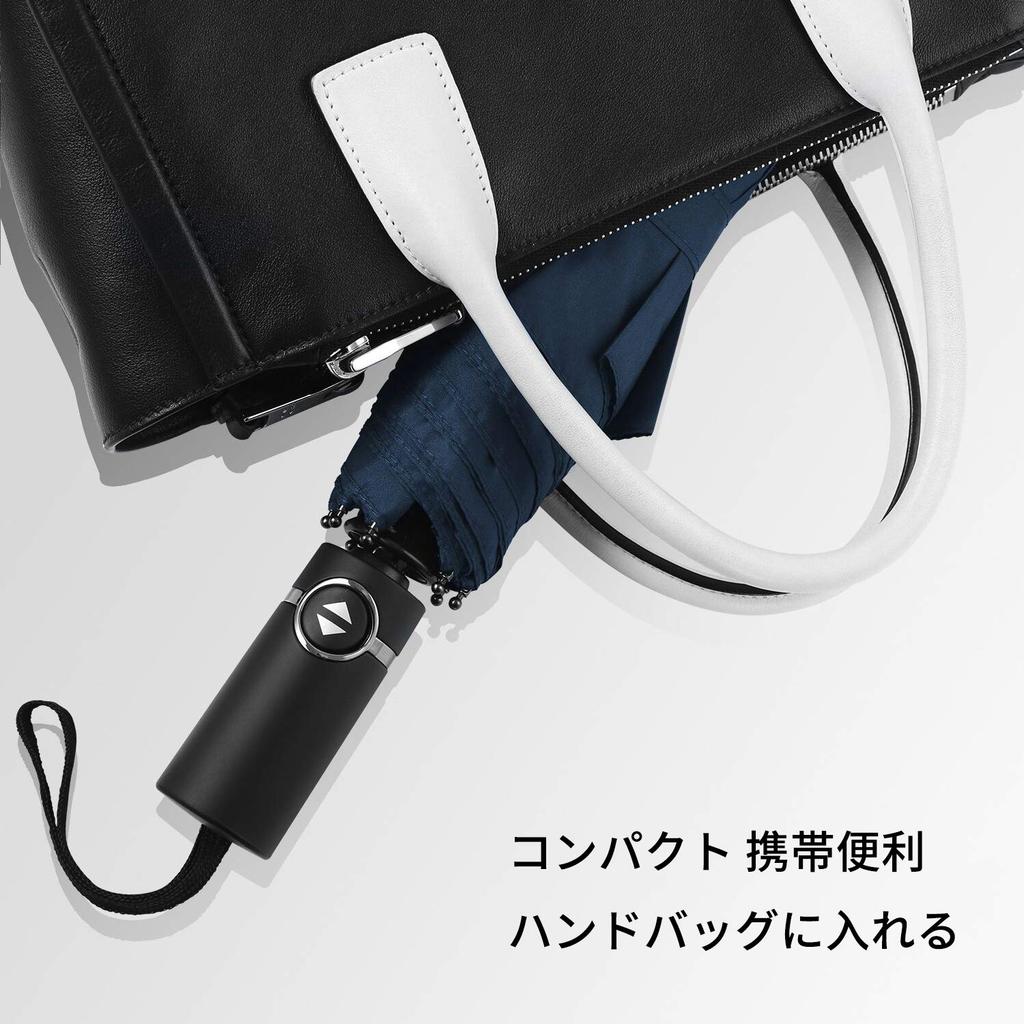 Prezon Folding Automatic One Various Typhoon Rainy Season Super Water Foldable High Strength Glass Big For Both Sunny and Rainy Comes with Storage