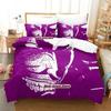 Top Baki Hanma Beding Set Single Twin Printed Bed Linen Set With Pilowcase Bed Soft Duvet Cover Soft Single Double Quen Super King-Sized Dimensionsd